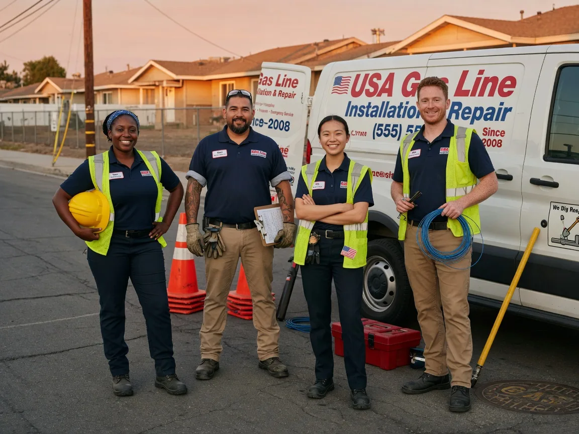 Gas Line Installation company in Marshall, ND